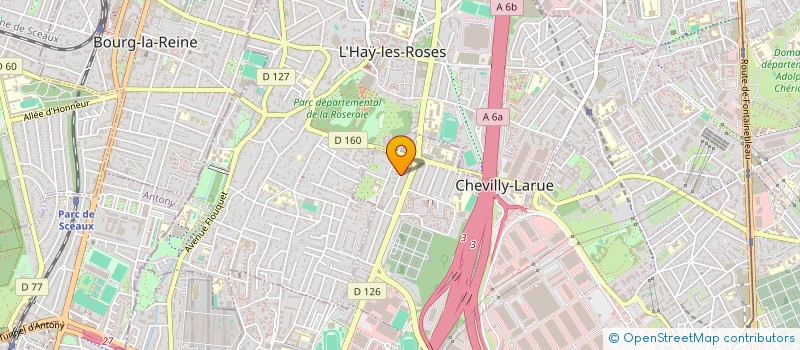 localisation de l'entreprise MONSIEUR FERNANDO PINTO DA SILVA  CHEVILLY-LARUE