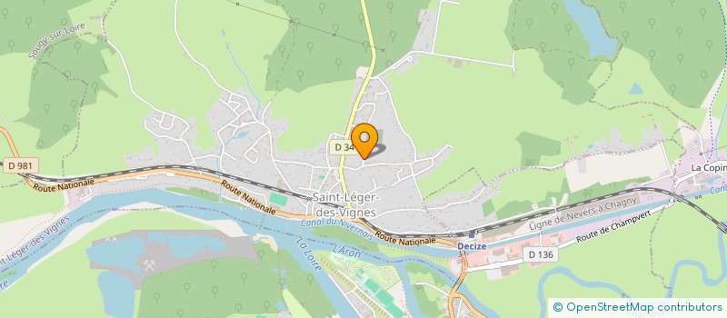 localisation de l'entreprise MONSIEUR FERNANDO RIBEIRO HELENA  SAINT-LEGER-DES-VIGNES