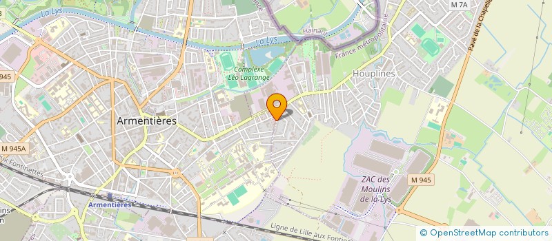 localisation de l'entreprise MONSIEUR FERNANDO ROCHEDO LECA  ARMENTIERES