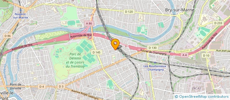 localisation de l'entreprise MONSIEUR FERNANDO RODRIGUES à CHAMPIGNY-SUR-MARNE