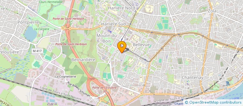 localisation de l'entreprise MONSIEUR FERNANDO RODRIGUES CABRAL à NANTES