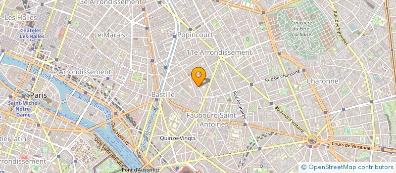 localisation de l'entreprise MONSIEUR FERNANDO RODRIGUEZ MORAN  PARIS