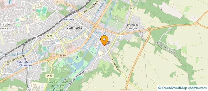 localisation de l'entreprise MONSIEUR FERNANDO RUIZ à ETAMPES
