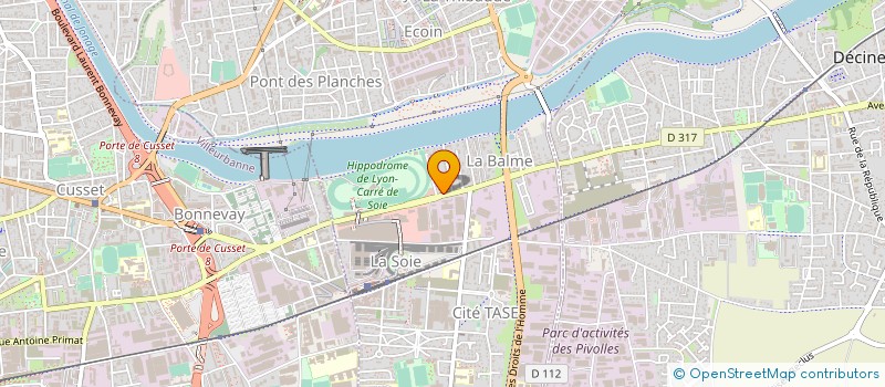 localisation de l'entreprise MONSIEUR FERNANDO RUMOR  VAULX-EN-VELIN