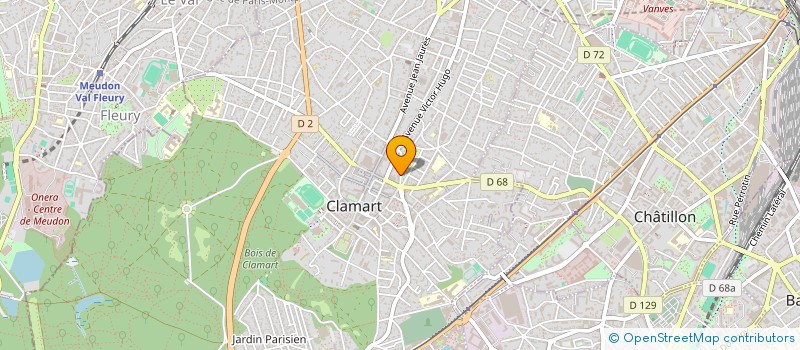 localisation de l'entreprise MONSIEUR FERNANDO SOUSA à CLAMART