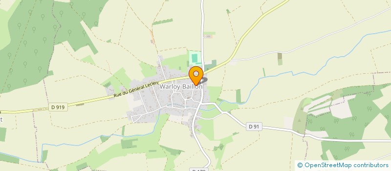 localisation de l'entreprise MONSIEUR FERNANDO TEIXEIRA  WARLOY-BAILLON