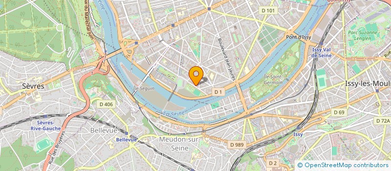 localisation de l'entreprise MONSIEUR FERNANDO VEREAU  BOULOGNE-BILLANCOURT