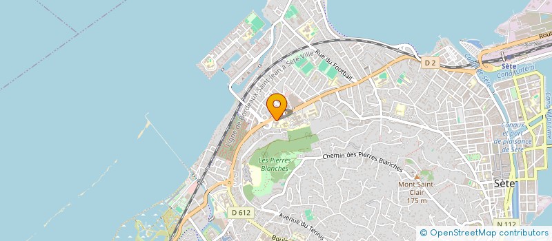 localisation de l'entreprise MONSIEUR FERNANDO VETROMILE  SETE