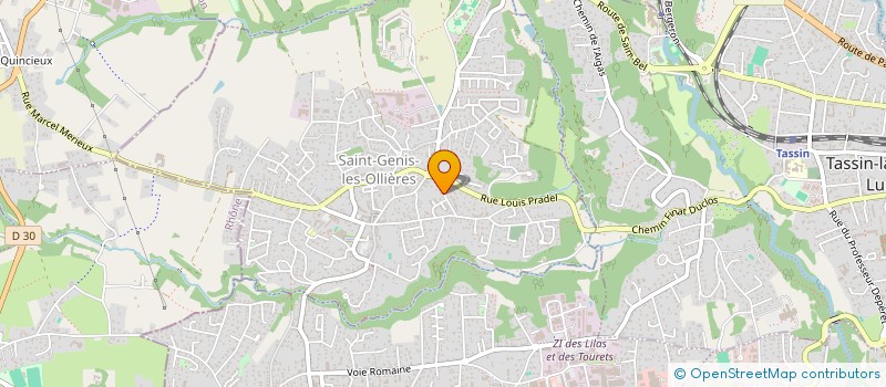 localisation de l'entreprise MONSIEUR FERNANDO VIDEIRA  SAINT-GENIS-LES-OLLIERES