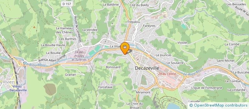 localisation de l'entreprise MONSIEUR FEROZ KAKAR  DECAZEVILLE