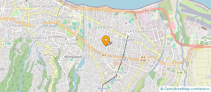 localisation de l'entreprise MONSIEUR FERRANDO OYAPOURY  SAINT-DENIS