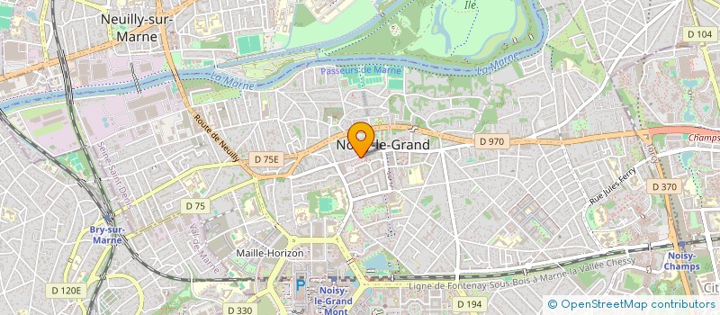 localisation de l'entreprise MONSIEUR FERREIRA ALTIERES  NOISY-LE-GRAND