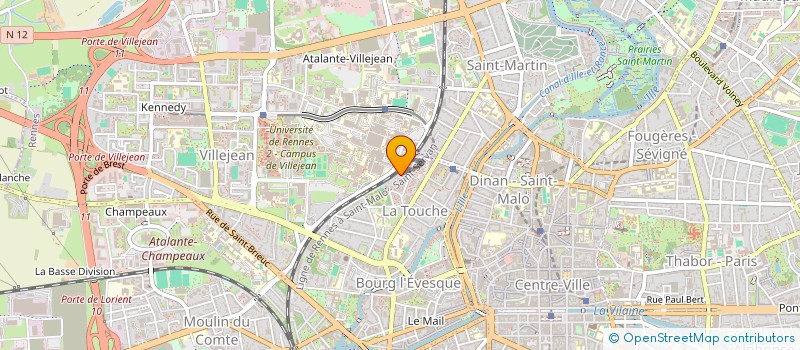 localisation de l'entreprise MONSIEUR FERREIRA ANTONIO DOMINGOS  RENNES