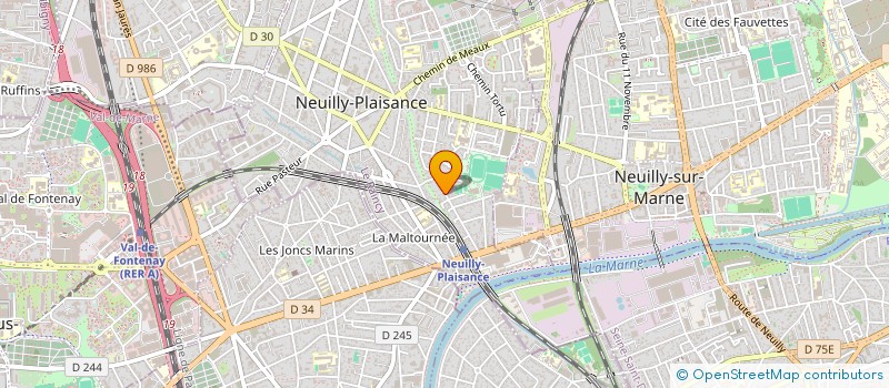 localisation de l'entreprise MONSIEUR FERREIRA MAYSA  NEUILLY-PLAISANCE