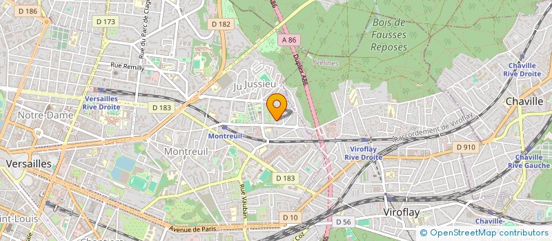 localisation de l'entreprise MONSIEUR FERREOL NDEBA MULATA à VERSAILLES