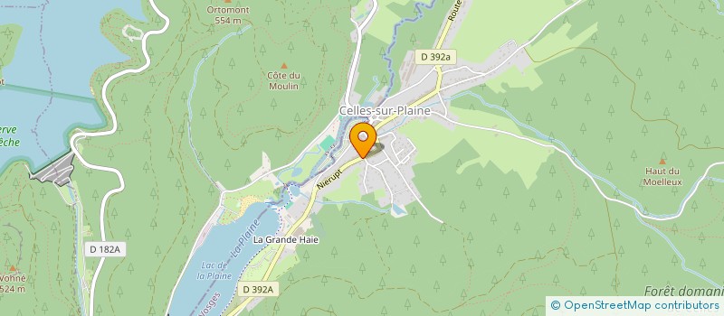 localisation de l'entreprise MONSIEUR FERRY LEON LOUIS MATHIEU à CELLES-SUR-PLAINE