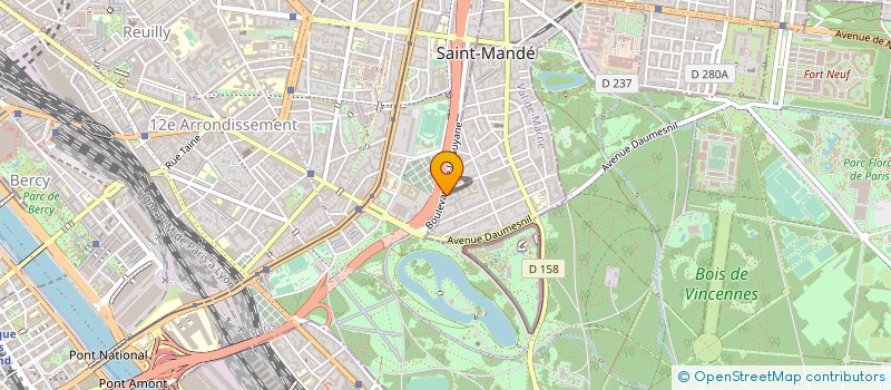 localisation de l'entreprise MONSIEUR FERYAL BADER à SAINT-MANDE