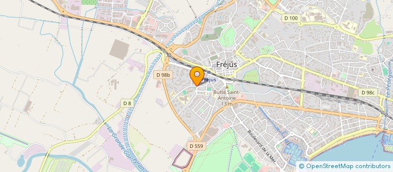 localisation de l'entreprise MONSIEUR FESSAL ABED AIAD à FREJUS