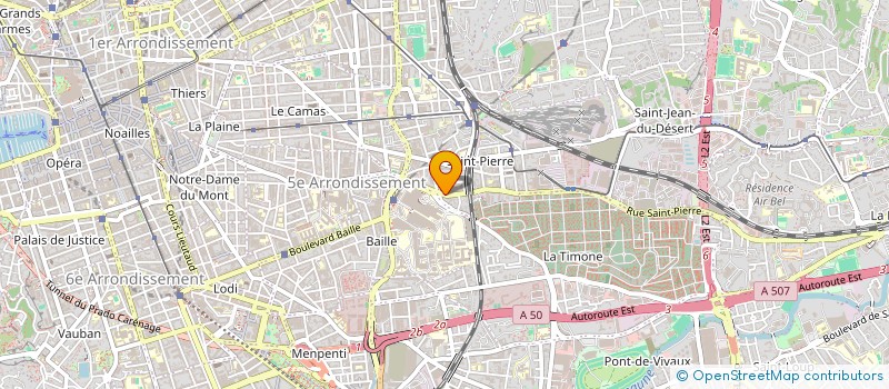 localisation de l'entreprise MONSIEUR FESSAL KPEKY à MARSEILLE