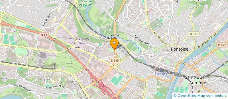 localisation de l'entreprise MONSIEUR FESTUS APPIAH  PONTOISE