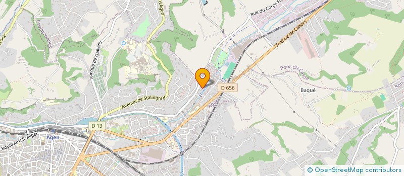 localisation de l'entreprise MONSIEUR FESTUS OSAS  AGEN