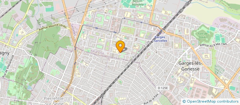 localisation de l'entreprise MONSIEUR FESTUS UME  SARCELLES