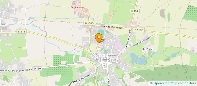 localisation de l'entreprise MONSIEUR FETAH KENOUNI  SAINT-ETIENNE-DE-SAINT-GEOIRS