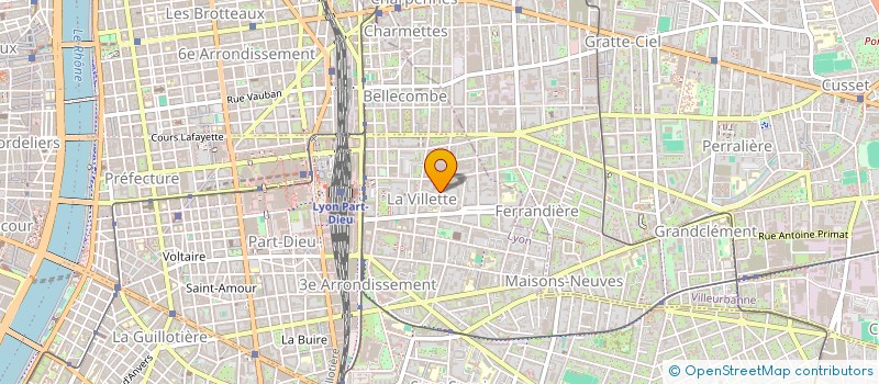 localisation de l'entreprise MONSIEUR FETAH SALAH  LYON