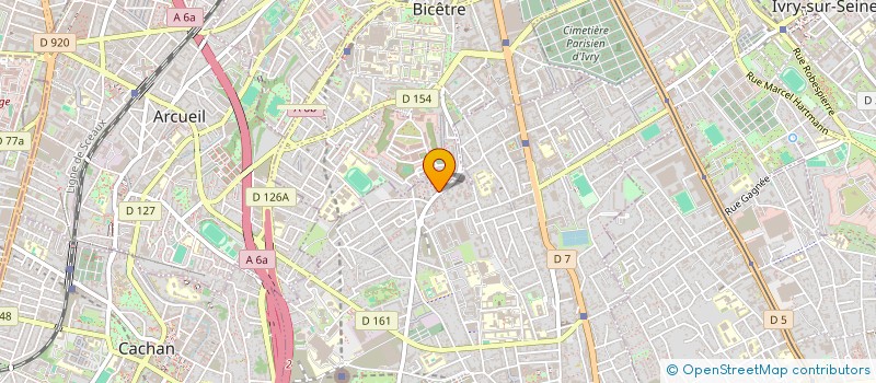 localisation de l'entreprise MONSIEUR FETEH KBIRI  VILLEJUIF