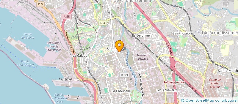 localisation de l'entreprise MONSIEUR FETH ALLAH HARFOUCHI à MARSEILLE