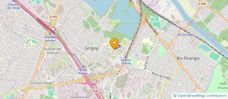 localisation de l'entreprise MONSIEUR FETH ALLAH MALLEM  LE MEE-SUR-SEINE