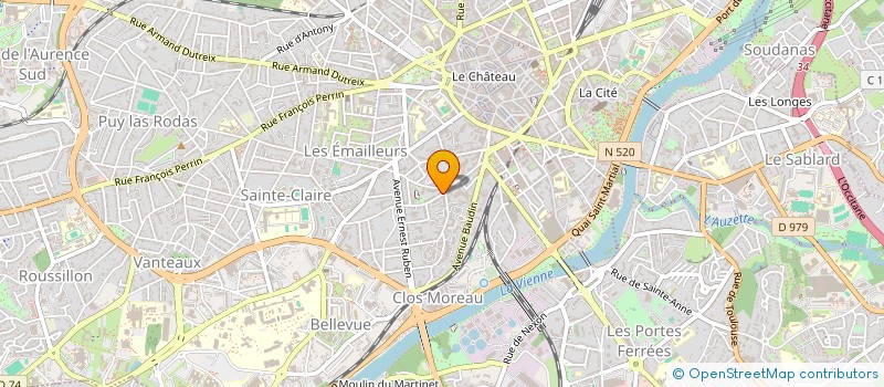 localisation de l'entreprise MONSIEUR FETH-NOUR ABBOU à LIMOGES