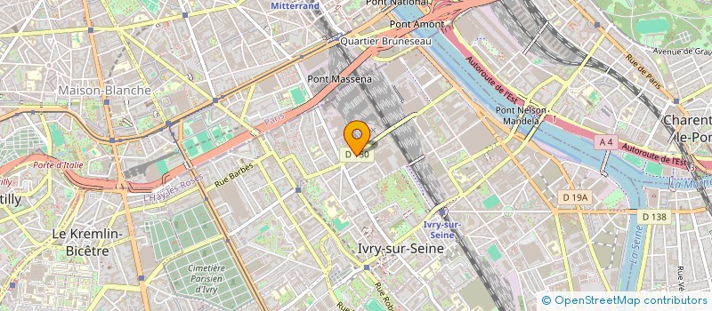 localisation de l'entreprise MONSIEUR FETHALLAH HAMMADI  IVRY-SUR-SEINE