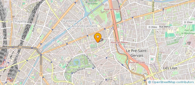 localisation de l'entreprise MONSIEUR FETHALLAH QOUIR  PARIS