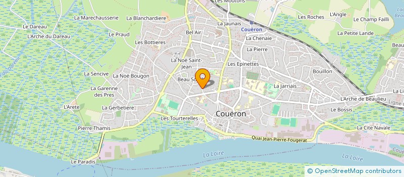 localisation de l'entreprise MONSIEUR FETHI ABDELLAOUI à COUERON