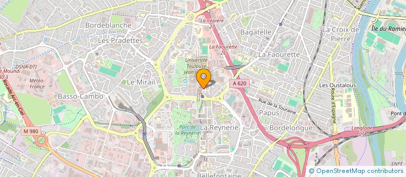 localisation de l'entreprise MONSIEUR FETHI BELKAOUSSA à TOULOUSE