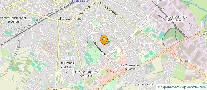 localisation de l'entreprise MONSIEUR FETHI BEN BEHI à CHATEAUROUX