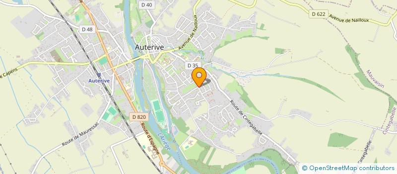 localisation de l'entreprise MONSIEUR FETHI BEN SALAH  AUTERIVE