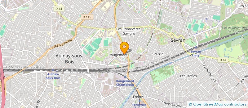 localisation de l'entreprise MONSIEUR FETHI BETTERKI  SEVRAN