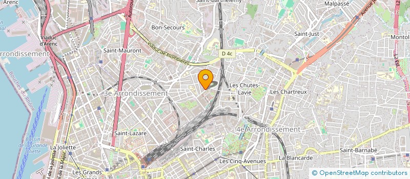 localisation de l'entreprise MONSIEUR FETHI BLIDI à MARSEILLE