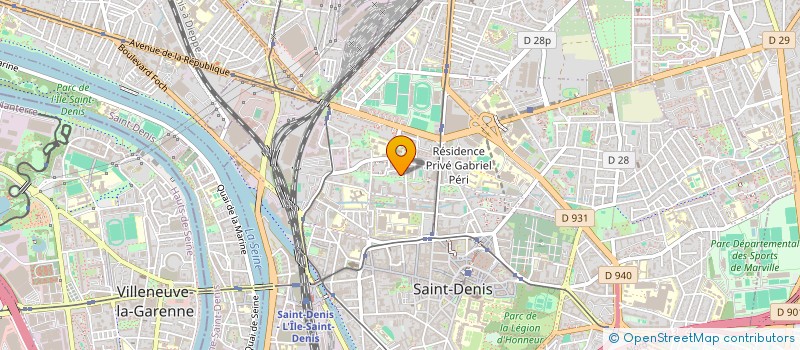 localisation de l'entreprise MONSIEUR FETHI BOUANANE  SAINT-DENIS