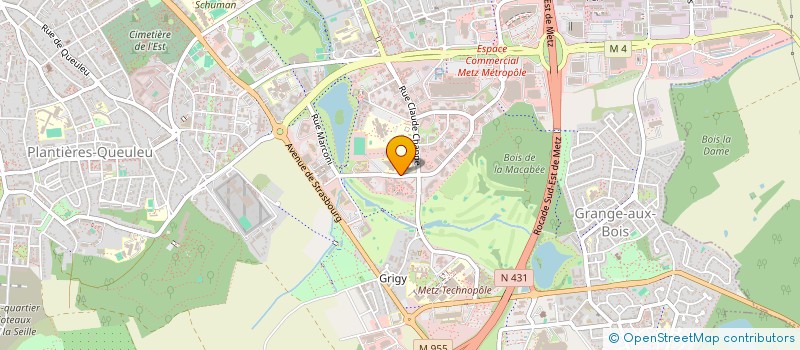 localisation de l'entreprise MONSIEUR FETHI BOUDJAHFA  METZ