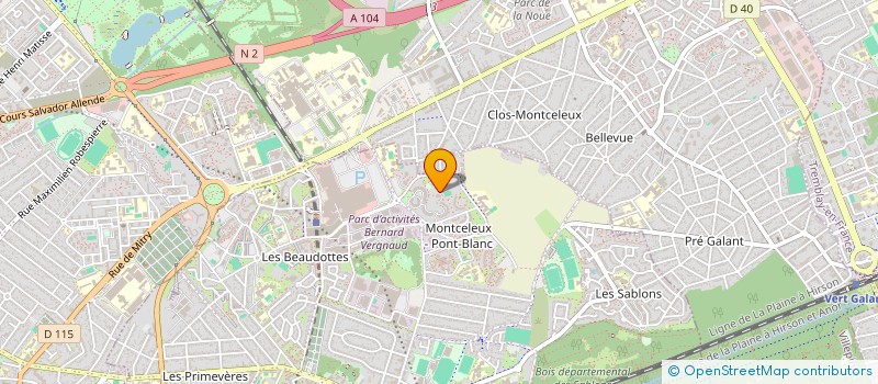 localisation de l'entreprise MONSIEUR FETHI BOUGUERBA à SEVRAN