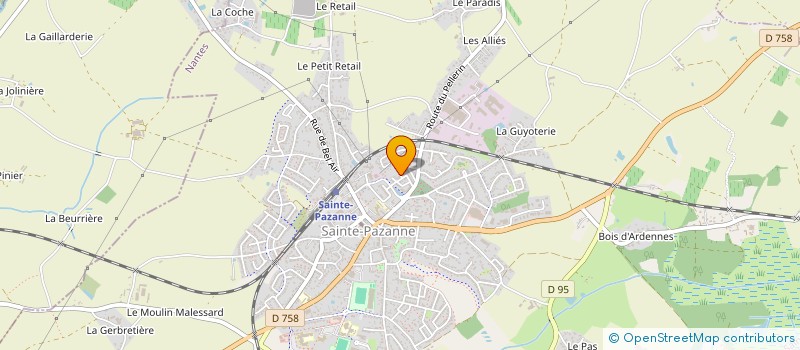 localisation de l'entreprise MONSIEUR FETHI BOUHADDI à SAINTE-PAZANNE