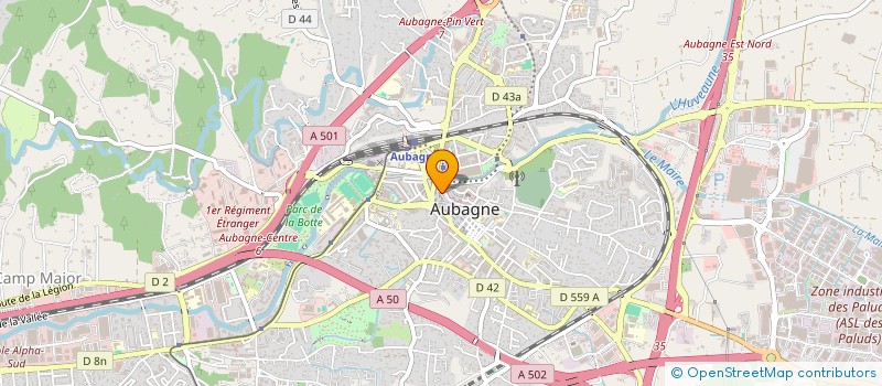 localisation de l'entreprise MONSIEUR FETHI BOUMAZA à AUBAGNE
