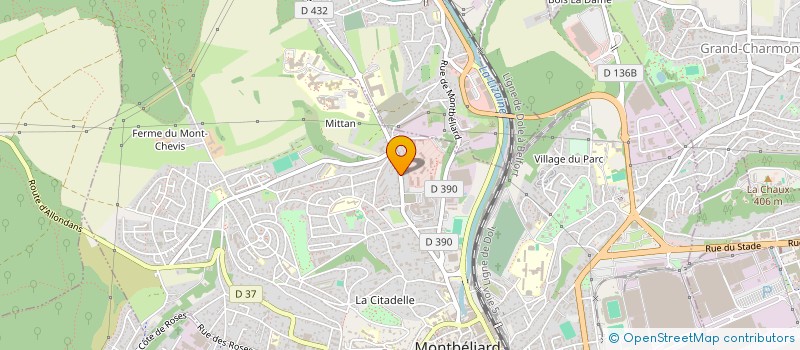 localisation de l'entreprise MONSIEUR FETHI BOUZIANI à MONTBELIARD