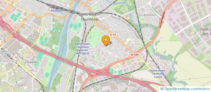 localisation de l'entreprise MONSIEUR FETHI ELARBI SAID à SAINT-OUEN-L'AUMONE