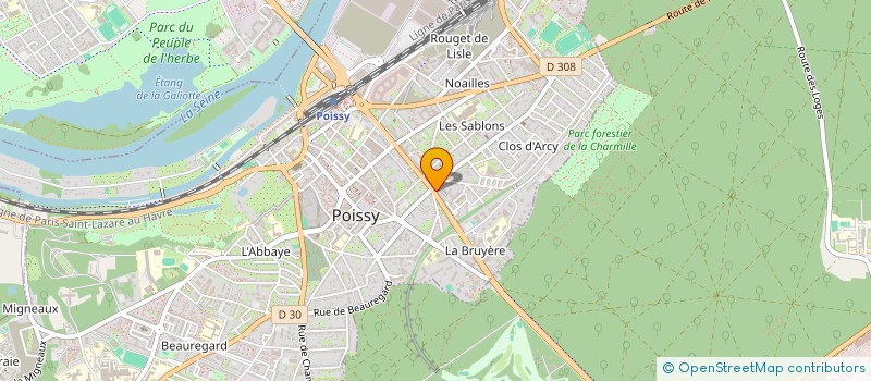 localisation de l'entreprise MONSIEUR FETHI GOMRI à POISSY