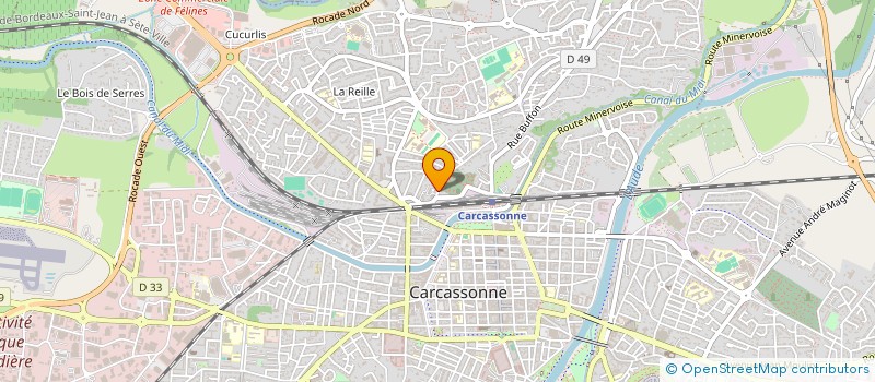 localisation de l'entreprise MONSIEUR FETHI HAROUNE à CARCASSONNE