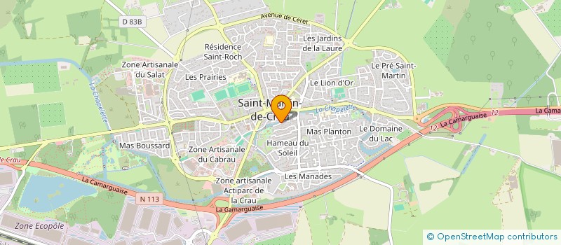 localisation de l'entreprise MONSIEUR FETHI JAHMI  SAINT-MARTIN-DE-CRAU